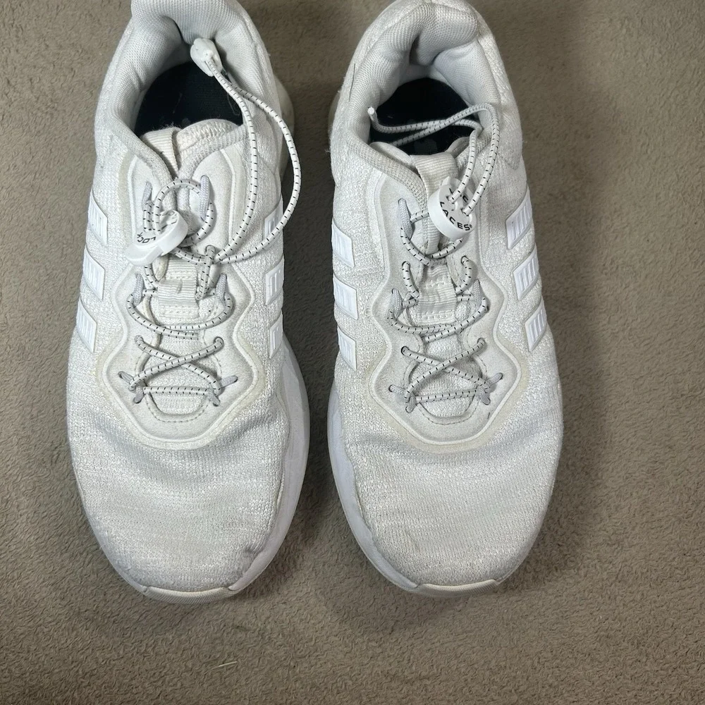 Adidas Kaptir Super Men's‎ Size 7.5 White Boost Running Sneakers FZ2790